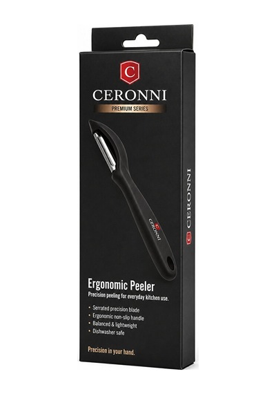 Sebze Ve Meyve Soyacağı Siyah Premium Series