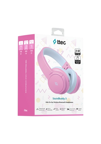 Soundbuddy 3 Kulaküstü Kablosuz Bluetooth Çocuk Kulaklığı - 2km171