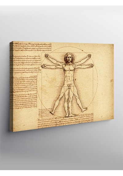 Kanvas Tablo Da Vinci'nin Adamı
