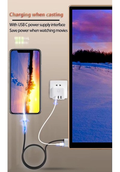Lexroo Cr36 Switch 2 İçin Görüntü Aktarıcı Adaptör Çevirici Type-c 3.1'den Hdmı Hdtv 4k 60hz Pd