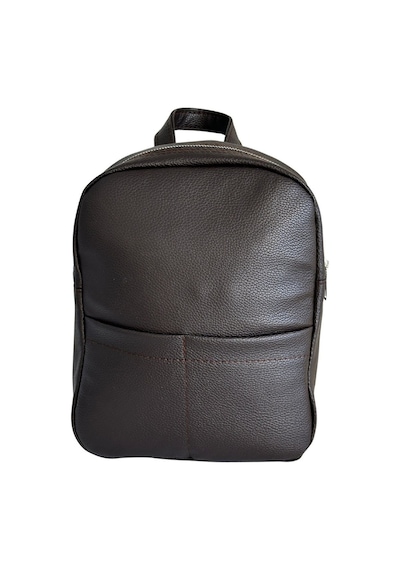 Mini Kadın Sırt Çantası-kahverengi Suni Deri-vip Home Bags Kahverengi