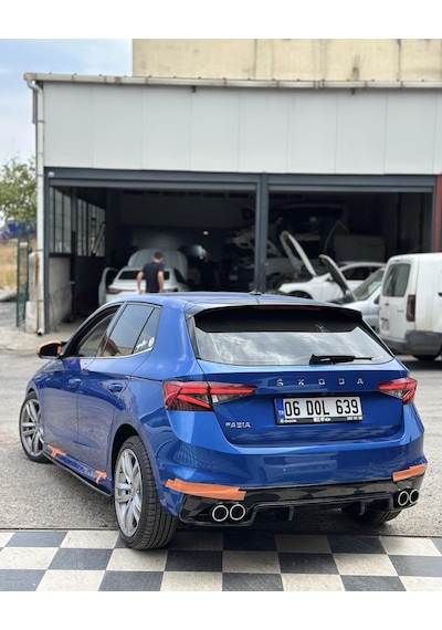 Skoda Fabia Body Kit 2022.... Fibersan Tuning