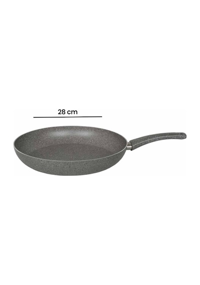 Granit Tava - 28 Cm Çok Renkli
