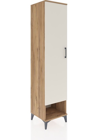 Hyperion Dolap 4 Raflı Tek Kapaklı 44x44x195 Çam-aytaşı Atlas Çam