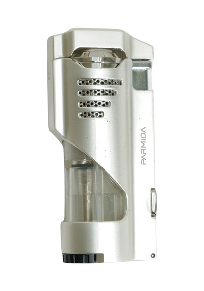 Parmida 3 Torch Pürmüz Delicili Beyaz Metal Puro Çakmağı - Tr9477