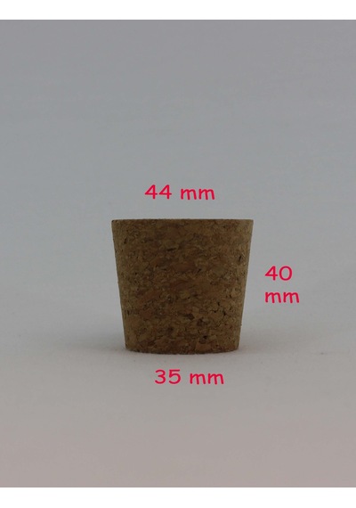 Cam Süt Şişesi Için Mantar Tıpası 44X35X40 Mm 1 Adet Tıpa Çok Renkli