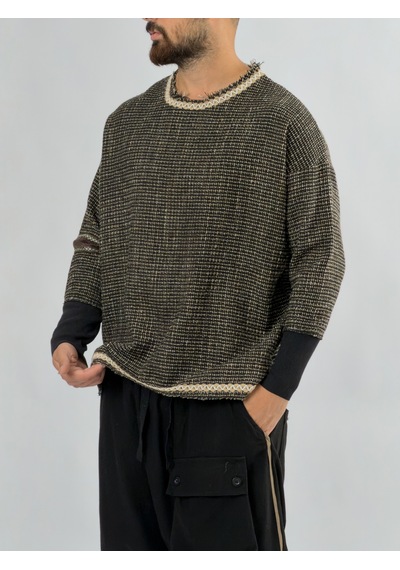 Cocopelli Kol Ribana Siyah Erkek Sweatshirt Coc3464
