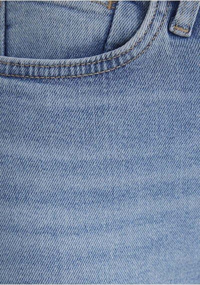 Mavi - Star Gold Shape Puslu Buz Mavi Jean Pantolon 101077-89180 Açık Mavi