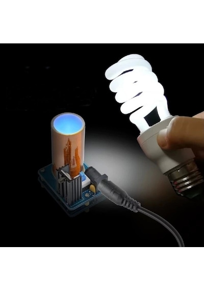 Mini Tesla Bobin Kit Demonte Modül Kablosuz Enerji İletimi Bd243 Dc 9 / 12v Temassız Elektrik
