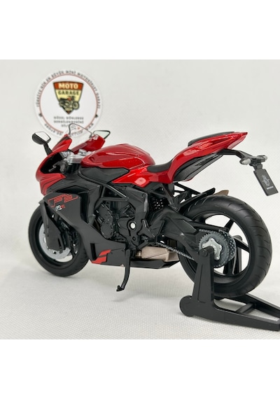 Mv Agusta F3 Rr 1:12 Diecast Motosiklet Model Oyuncak Lisanslı Metal Maket & Dekoratif Biblo