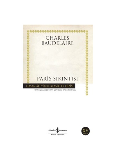 Paris Sıkıntısı - Hasan Ali Yücel Klasikleri - Yqbx-657464