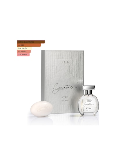 Thalia Signature Score Erkek Parfüm EDP 50 ML + Sabun