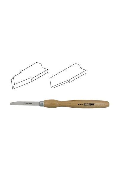 Narex Kare Sol Ağız Ahşap Torna Bıçağı 14x105 Mm 817410