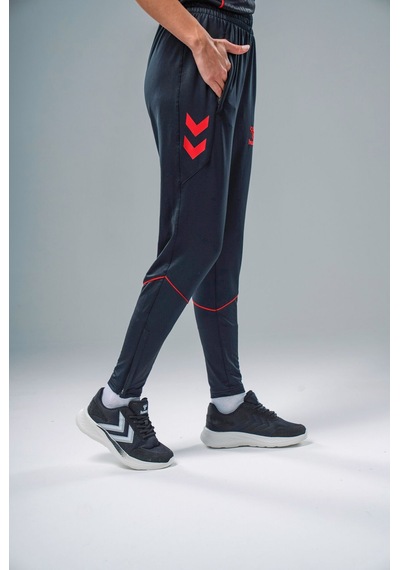 Hummel Target Pants Siyah - Kırmızı