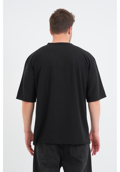 Redline Sway Erkek Oversize Tişört Siyah