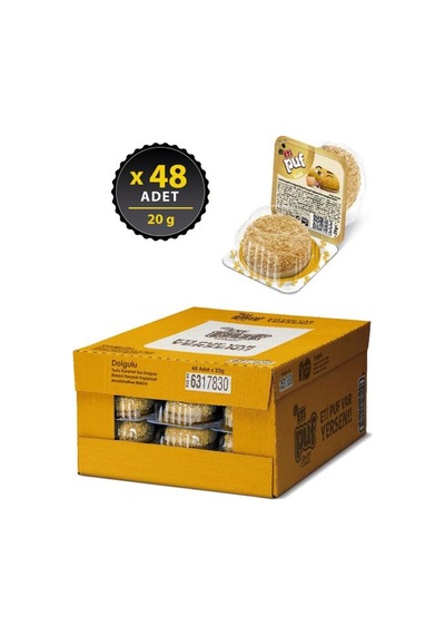 Puf Gold Tuzlu Karamel Dolgulu 20 G X 48 Adet