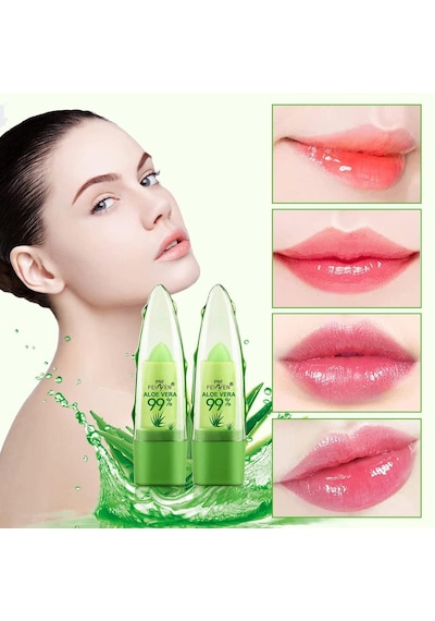 3b Trend 2 Adet Aloe Vera Özlü Sihirli Ruj Pink Dream