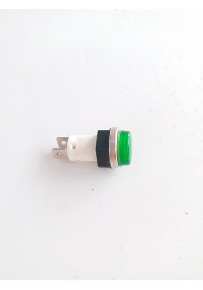 3 ADET YEŞİL 14mm SİNYAL LAMBASI