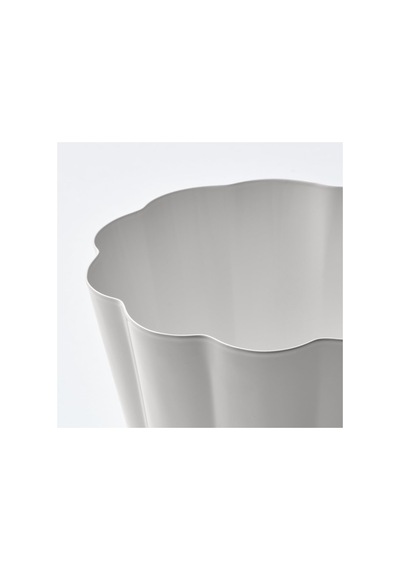 Ikea Kvastspirea Serisi, Çelik Saksı, 9 Cm, Kırık Beyaz