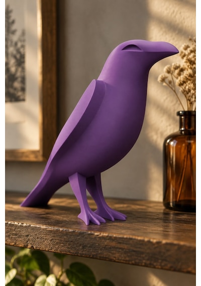 Karga Figürlü Dekoratif Biblo - 17cm 57262846