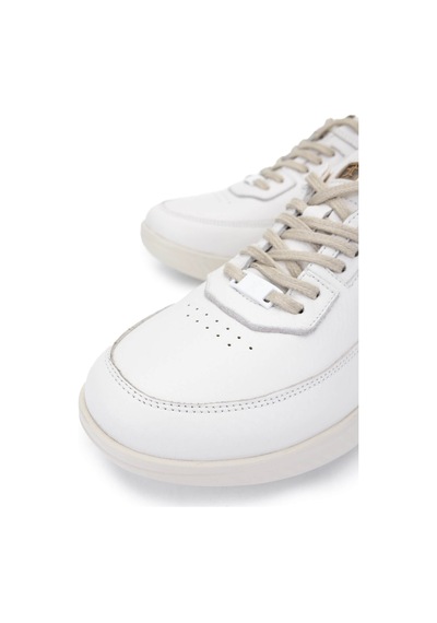 Tamer Tanca Erkek Hakiki Deri Kırık Beyaz Sneakers & Spor Ayakkabı 298 2893-2530 Erk Ayk Y25 K.beyaz Beyaz