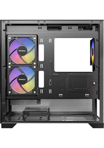 Antec Cx500m Argb Black Temperli Camlı 3x Argb Fanlı Mini Tower Matx Gaming Kasa