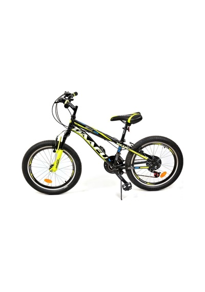 Sxc125 20 Double Jant 21 Vites V-brake Fren Tek Amortisörlü Bisiklet Sarı-siyah - 936397599 Sarı-siyah