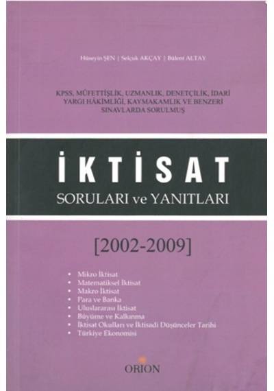 Kpss A Grubu İktisat Soruları Ve Yanıtları Hüseyin Şen