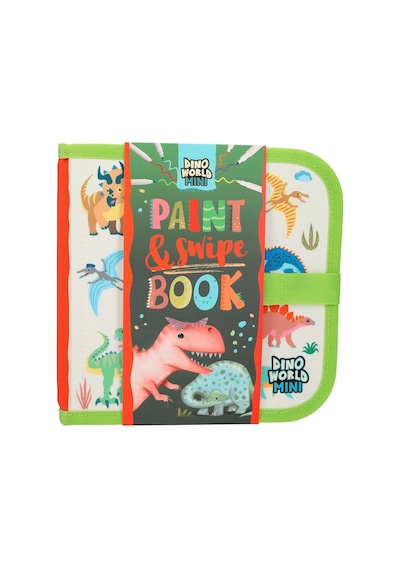 Topmodel Dino World Paint & Swipe Book