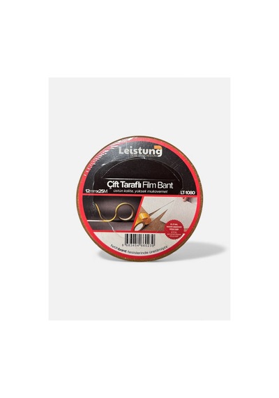 Çift Taraflı Film Bant 12mm X 25metre Lt-1080