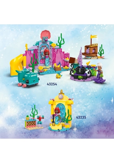 LEGO® │ Disney Princess Ariel'in Müzik Sahnesi 43235 - 4 Yaş & Üzeri Çocuklar için Yaratıcı Oyuncak Yapım Seti (60 Parça)