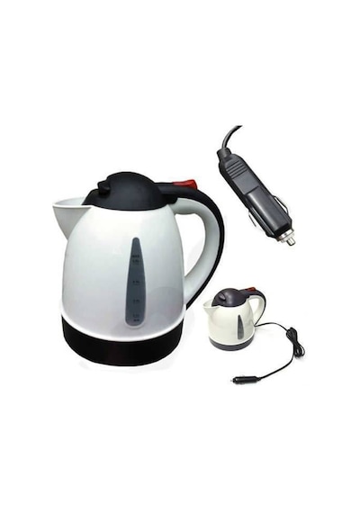 Araç İçi Oto Su Isıtıcı Kettle Çakmaklık Girişli 12 V 1 L