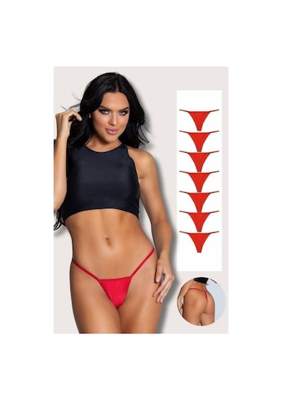 Vetopazar Kırmızı Tanga Külot String