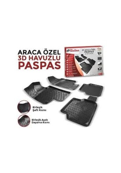 Hyundaı I20 2008 2014 Araca Ozel Rızlıne Marka Havuzlu Paspas