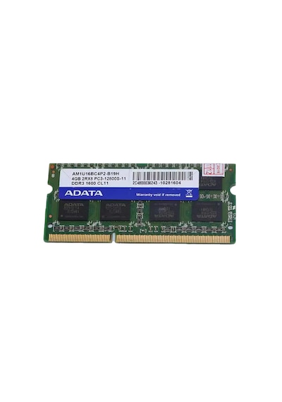 Adata 4gb Ddr3 Ram 2rx8 Pc3-12800s Laptop Memory Kutusuz