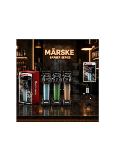 Smp Profesyonel Berber Tıraş Makinası Marske Ms-5081 Traş Makinesi Saç Sakal 100 Dk