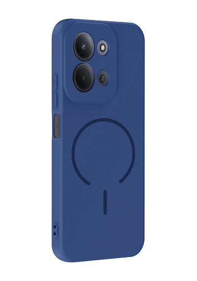 Xiaomi Redmi 15c Kılıf M-safe Şarj Özellikli Zore Meta Kapak Mürdüm