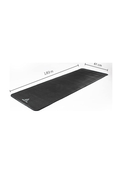 10 Mm Kalınlıkta Kaymaz Premium Yoga Ve Pilates Matı Egzersiz Spor Minderi 185 X 61 Cm İthal Siyah