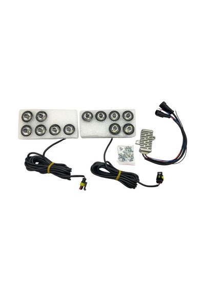 Sanel 12v-24v Gündüz Sürüş Ledi 6 X 2 Takım