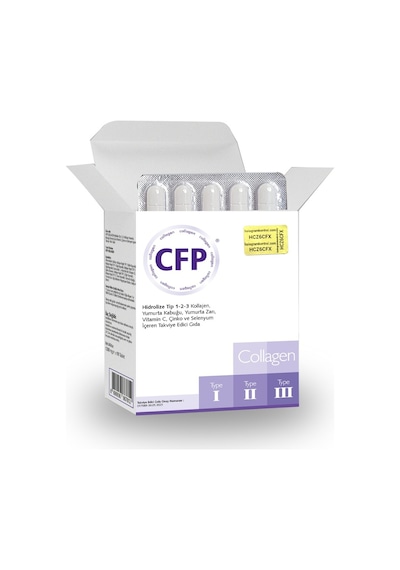 Cfp Collagen Tip 1, Tip 2, Tip 3, 90 Tablet