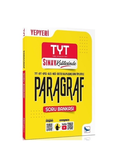 Tyt Ayt Kpss Ales Msü Dgs Paragraf Soru Bankası Sınav Kalitesinde Sınav Yayınları