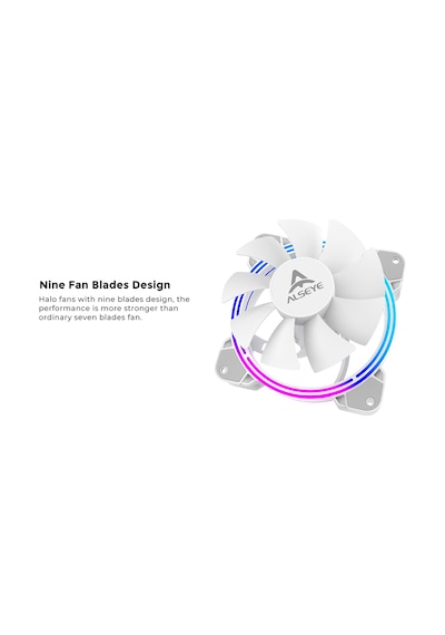 Alseye H4.0 120mm Tekli Rgb Kasa Fanı