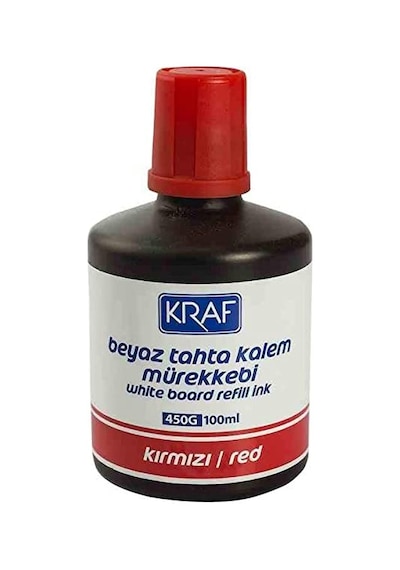 Kraf Tahta Kalemi Mürekkebi 100 Ml 6 Li Paket Renk Seçenekli Siyah