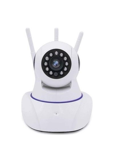 Kingboss IP-26 Hareket Sensörlü 3 Antenli Wi-Fi Kablosuz Bebek Güvenlik Kamerası