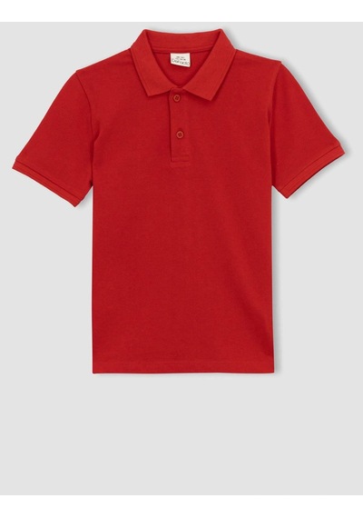 Defacto K1689a6 Erkek Çocuk Polo Yaka T-shirt K1689A6-R5010 Kırmızı Defacto K1689a6 Erkek Çocuk Polo Yaka T-shirt K1689A6-R5010 Kırmızı