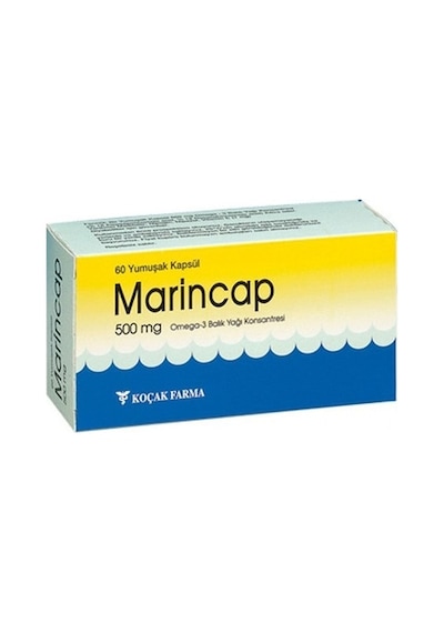 Marıncap Omega 3 Balık Yağı 500 MG 60 Kapsül