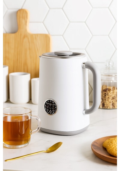 Brillant Spectrum Vintage 1.7 L 1500 W Digital Kettle Su Isıtıcısı