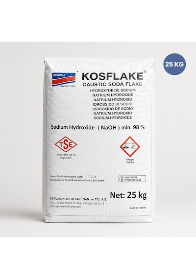 Payet Kostik - Sodyum Hidroksit 25 Kg Tekli
