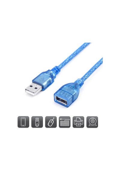 1.8M Usb 2.0 Yazıcı Uzatma Kablosu Lazer Uyumlu