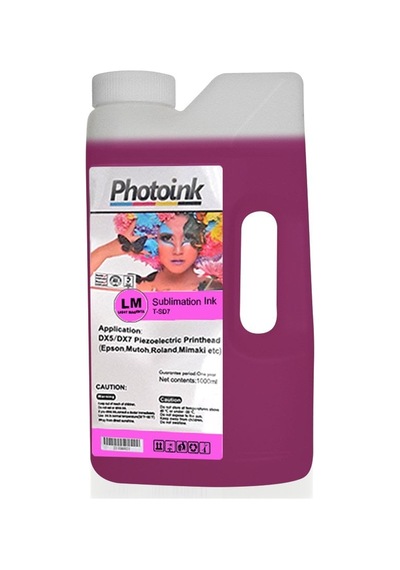 Inktec Epson Dx5 Dx7 5113 Uyumlu Açık Kırmızı Süblimasyon Mürekkebi 1 Litre T-sd7